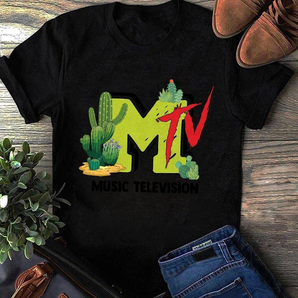 Mtv Music Television Cactus T-Shirt